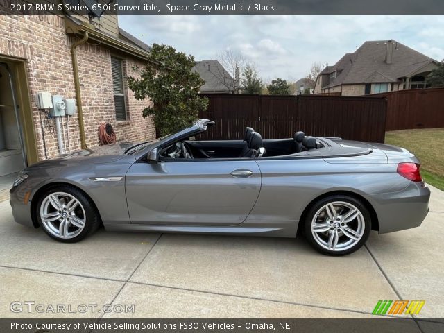 2017 BMW 6 Series 650i Convertible in Space Gray Metallic