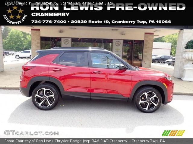 2021 Chevrolet TrailBlazer RS in Scarlet Red Metallic