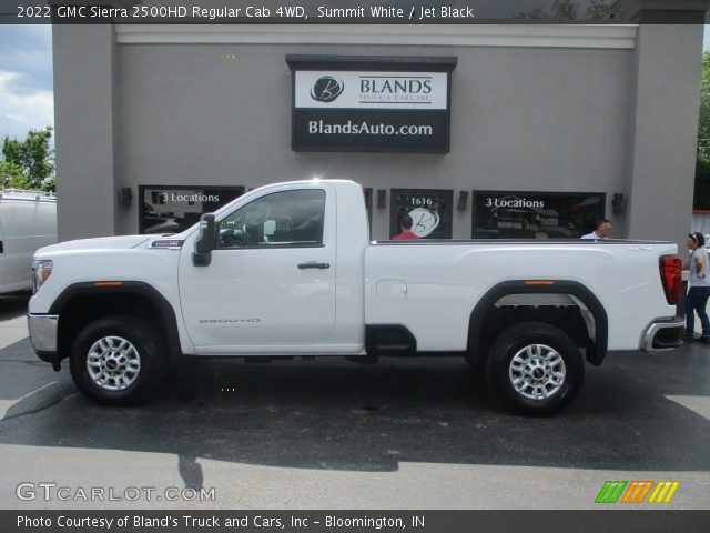 2022 GMC Sierra 2500HD Regular Cab 4WD in Summit White