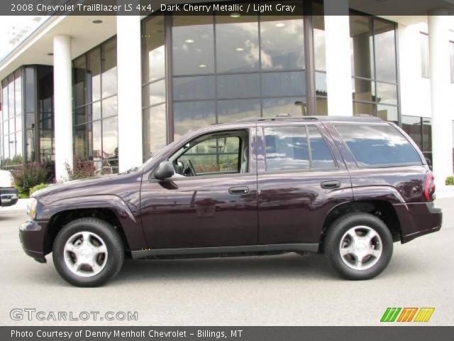 2008 Chevrolet TrailBlazer LS 4x4 in Dark Cherry Metallic