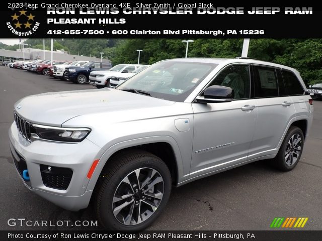 2023 Jeep Grand Cherokee Overland 4XE in Silver Zynith