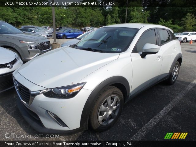 2016 Mazda CX-3 Sport AWD in Ceramic Silver Metallic