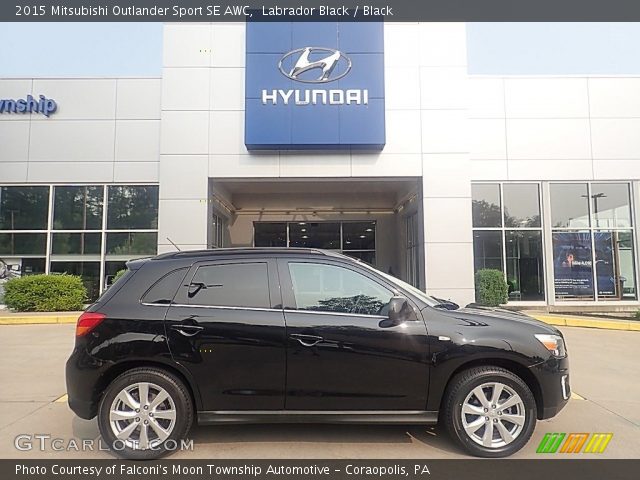 2015 Mitsubishi Outlander Sport SE AWC in Labrador Black