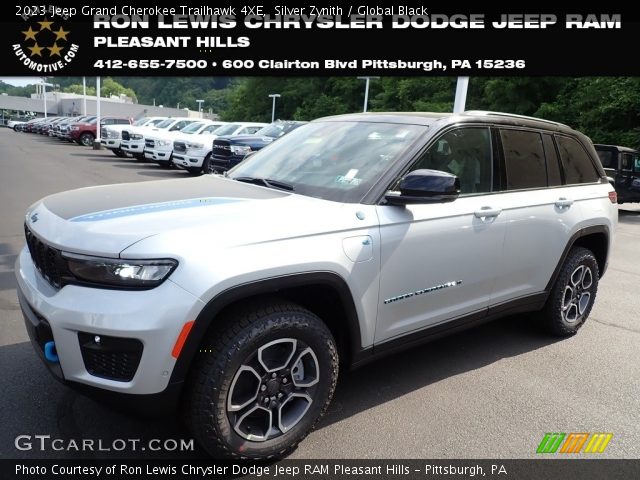 2023 Jeep Grand Cherokee Trailhawk 4XE in Silver Zynith