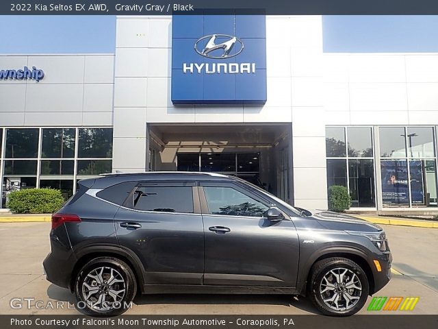 2022 Kia Seltos EX AWD in Gravity Gray