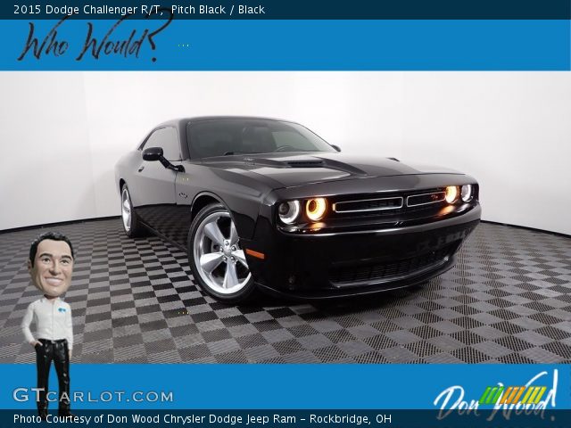 2015 Dodge Challenger R/T in Pitch Black