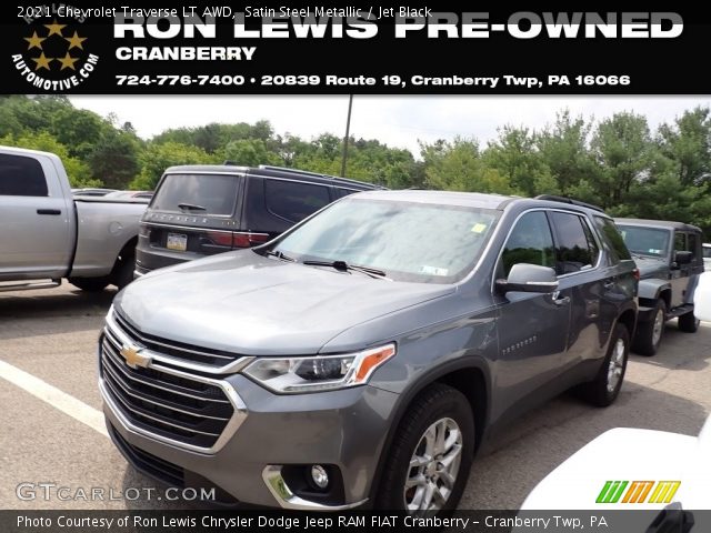 2021 Chevrolet Traverse LT AWD in Satin Steel Metallic