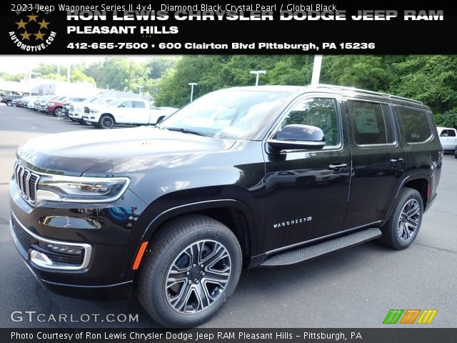 2023 Jeep Wagoneer Series II 4x4 in Diamond Black Crystal Pearl