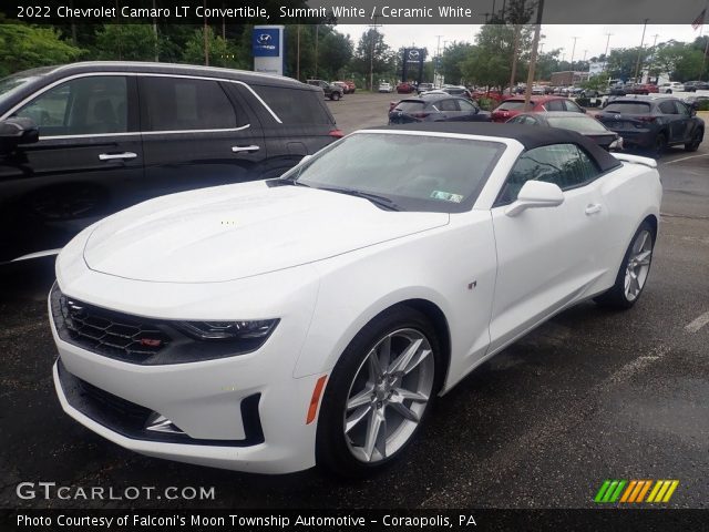 2022 Chevrolet Camaro LT Convertible in Summit White