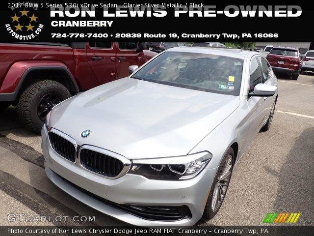 2017 BMW 5 Series 530i xDrive Sedan in Glacier Silver Metallic