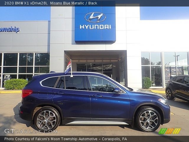 2020 BMW X1 xDrive28i in Misano Blue Metallic