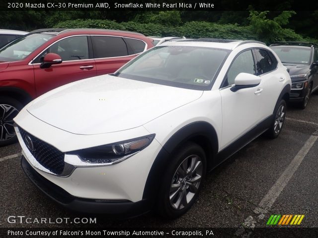 2020 Mazda CX-30 Premium AWD in Snowflake White Pearl Mica