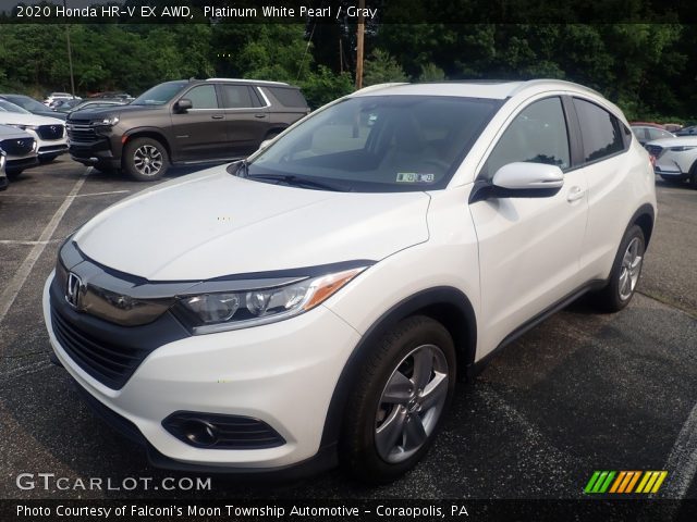 2020 Honda HR-V EX AWD in Platinum White Pearl