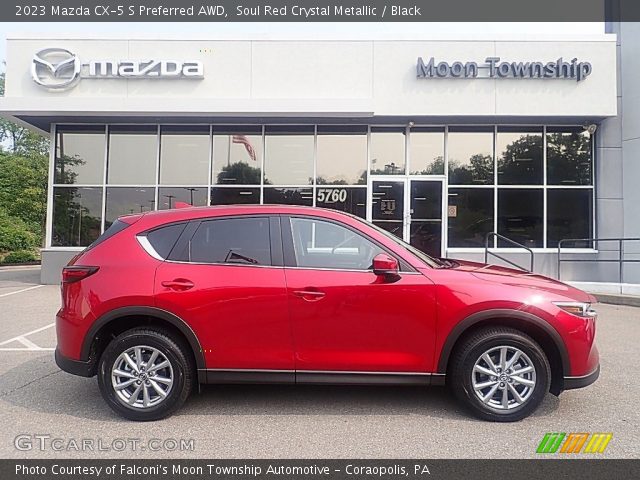 2023 Mazda CX-5 S Preferred AWD in Soul Red Crystal Metallic