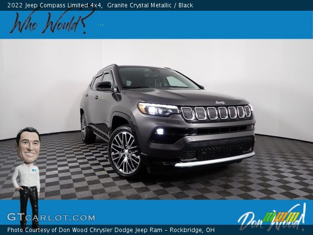 2022 Jeep Compass Limited 4x4 in Granite Crystal Metallic