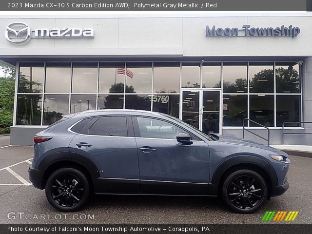 2023 Mazda CX-30 S Carbon Edition AWD in Polymetal Gray Metallic