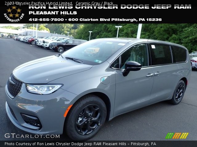 2023 Chrysler Pacifica Hybrid Limited in Ceramic Gray