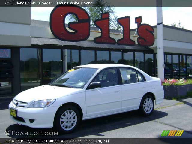2005 Honda Civic LX Sedan in Taffeta White