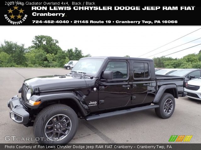 2023 Jeep Gladiator Overland 4x4 in Black