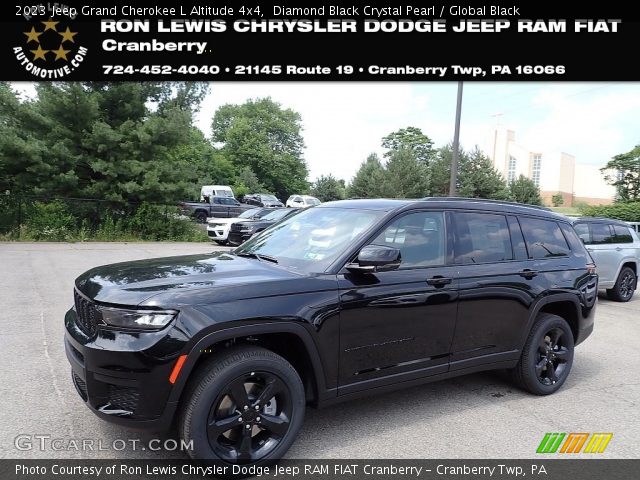 2023 Jeep Grand Cherokee L Altitude 4x4 in Diamond Black Crystal Pearl