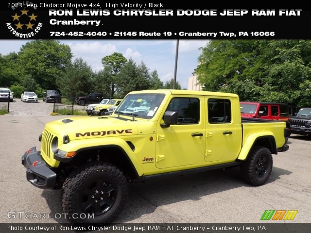 2023 Jeep Gladiator Mojave 4x4 in High Velocity