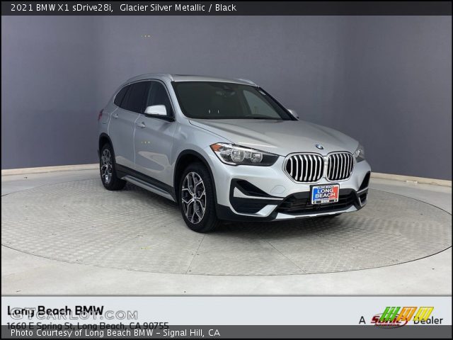 2021 BMW X1 sDrive28i in Glacier Silver Metallic