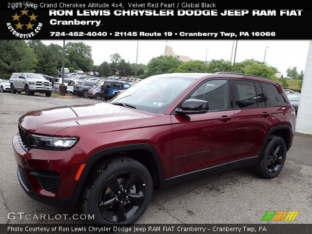 2023 Jeep Grand Cherokee Altitude 4x4 in Velvet Red Pearl