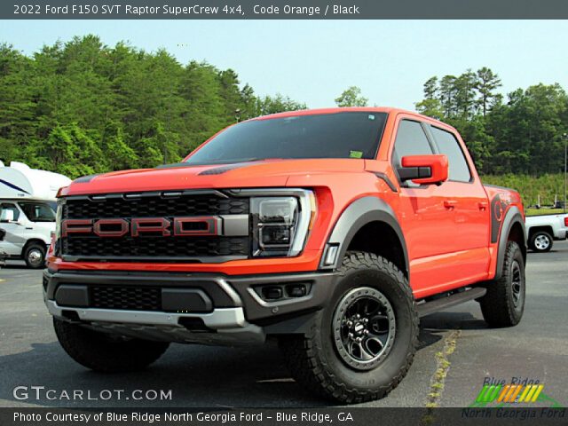 2022 Ford F150 SVT Raptor SuperCrew 4x4 in Code Orange