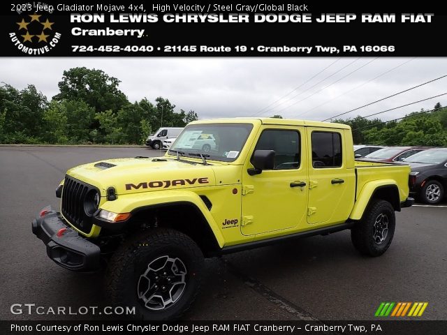 2023 Jeep Gladiator Mojave 4x4 in High Velocity