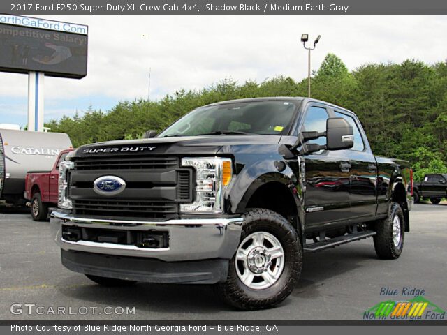 2017 Ford F250 Super Duty XL Crew Cab 4x4 in Shadow Black