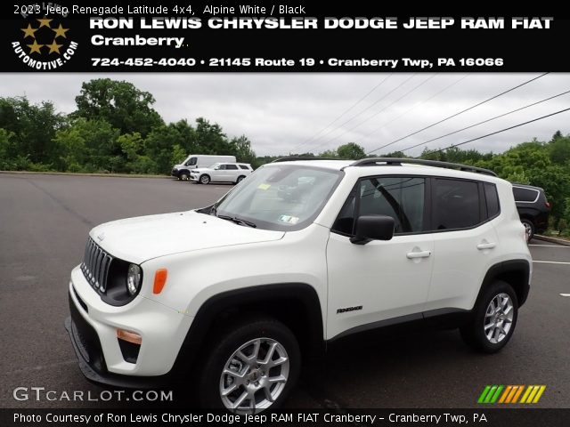 2023 Jeep Renegade Latitude 4x4 in Alpine White