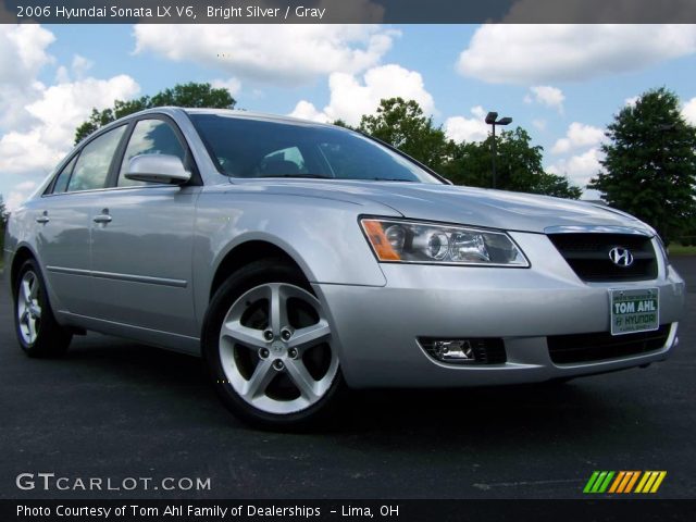 2006 Hyundai Sonata LX V6 in Bright Silver