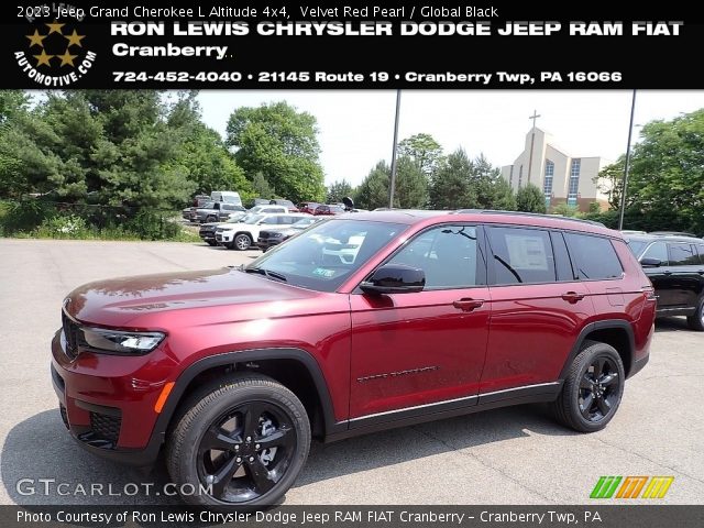 2023 Jeep Grand Cherokee L Altitude 4x4 in Velvet Red Pearl