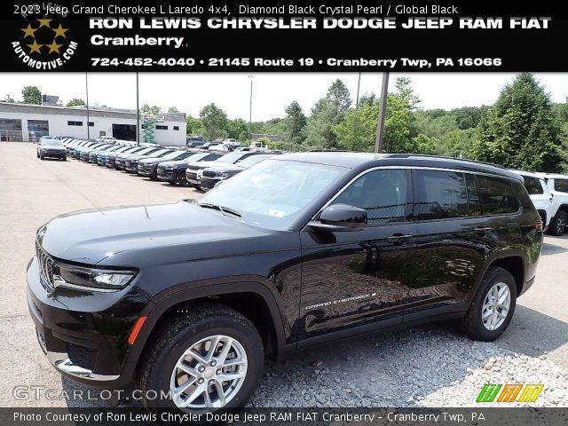 2023 Jeep Grand Cherokee L Laredo 4x4 in Diamond Black Crystal Pearl