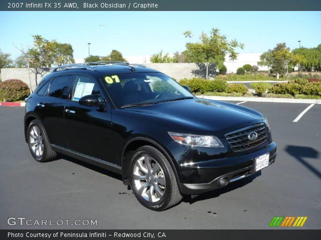 2007 Infiniti FX 35 AWD in Black Obsidian