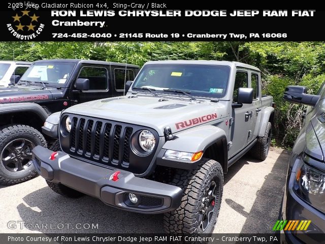 2023 Jeep Gladiator Rubicon 4x4 in Sting-Gray