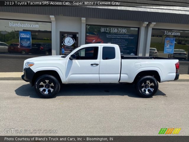 2019 Toyota Tacoma SR5 Access Cab in Super White