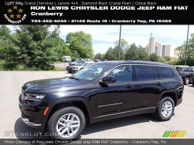 2023 Jeep Grand Cherokee L Laredo 4x4 in Diamond Black Crystal Pearl