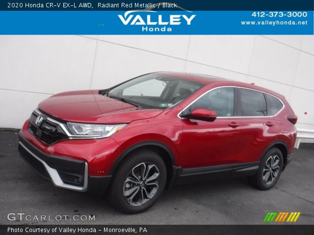 2020 Honda CR-V EX-L AWD in Radiant Red Metallic