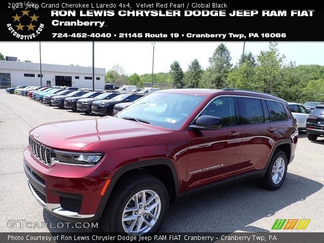 2023 Jeep Grand Cherokee L Laredo 4x4 in Velvet Red Pearl