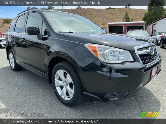 2015 Subaru Forester 2.5i Premium in Crystal Black Silica