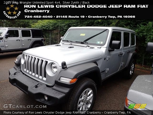 2023 Jeep Wrangler Unlimited Sport 4x4 in Silver Zynith