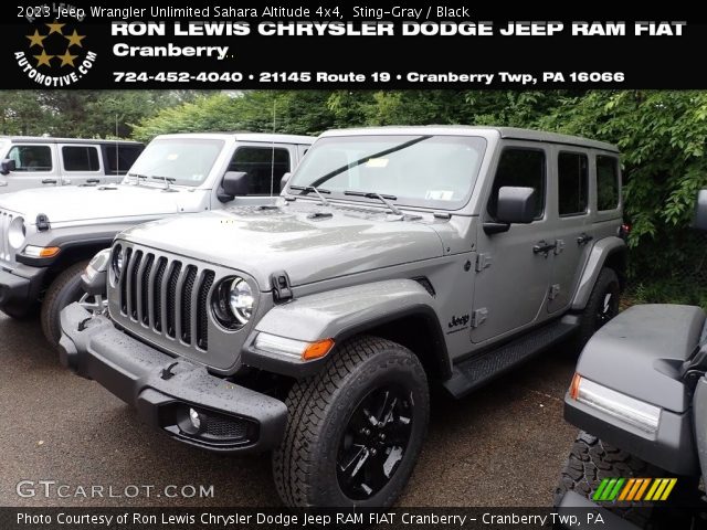 2023 Jeep Wrangler Unlimited Sahara Altitude 4x4 in Sting-Gray