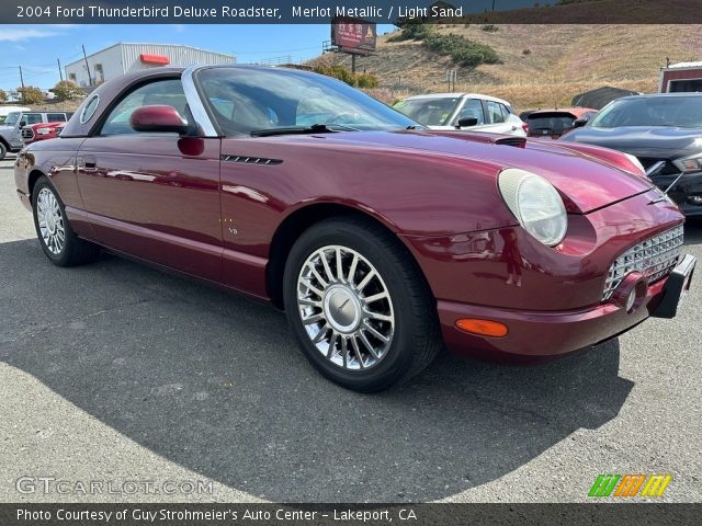 2004 Ford Thunderbird Deluxe Roadster in Merlot Metallic