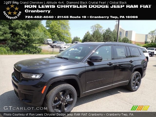 2023 Jeep Grand Cherokee L Altitude 4x4 in Diamond Black Crystal Pearl