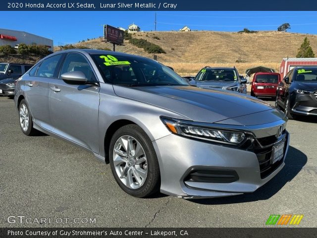2020 Honda Accord LX Sedan in Lunar Silver Metallic