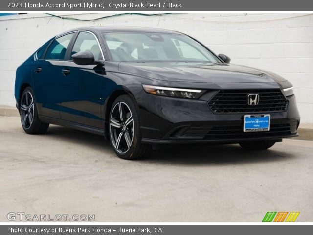 2023 Honda Accord Sport Hybrid in Crystal Black Pearl