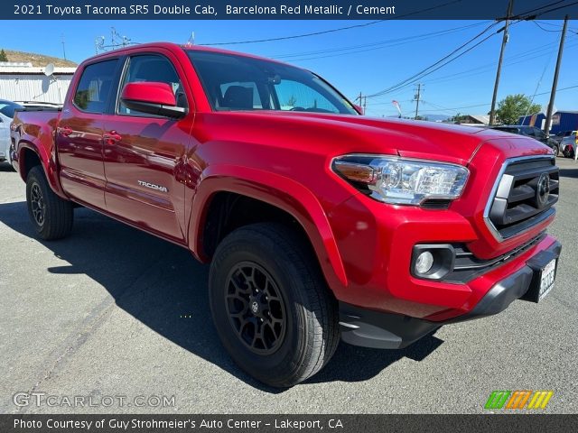 2021 Toyota Tacoma SR5 Double Cab in Barcelona Red Metallic