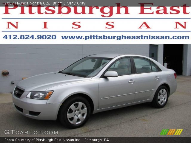 2007 Hyundai Sonata GLS in Bright Silver