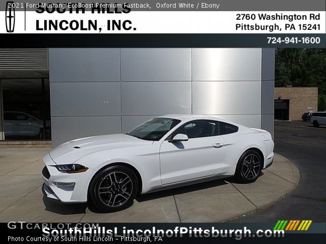 2021 Ford Mustang EcoBoost Premium Fastback in Oxford White